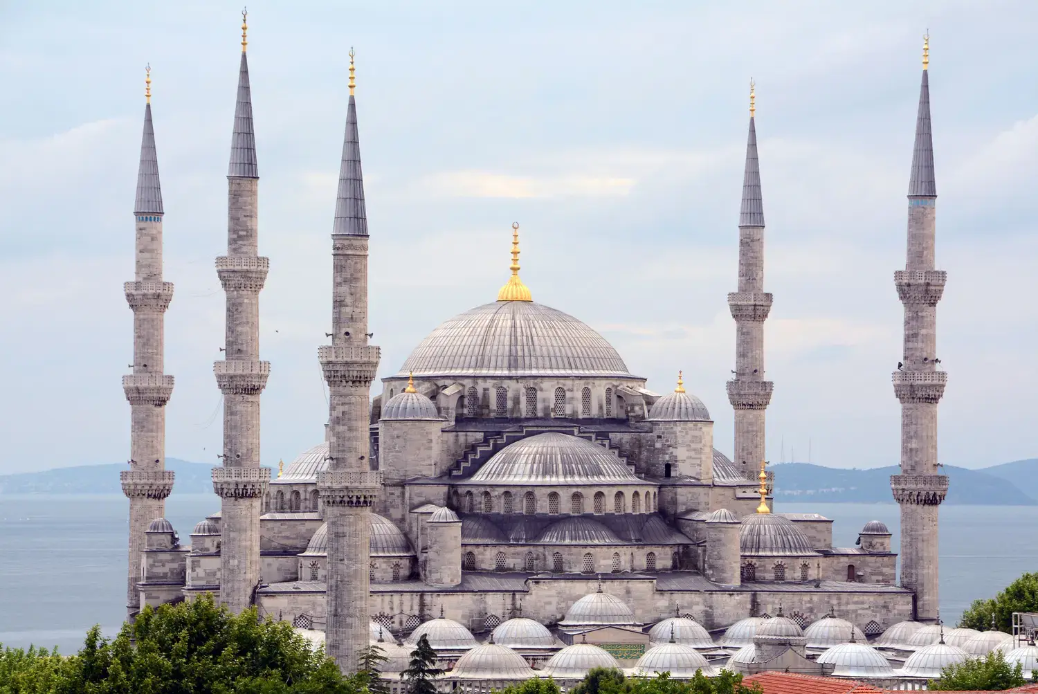 The Sultanahmet Mosque in Istanbul