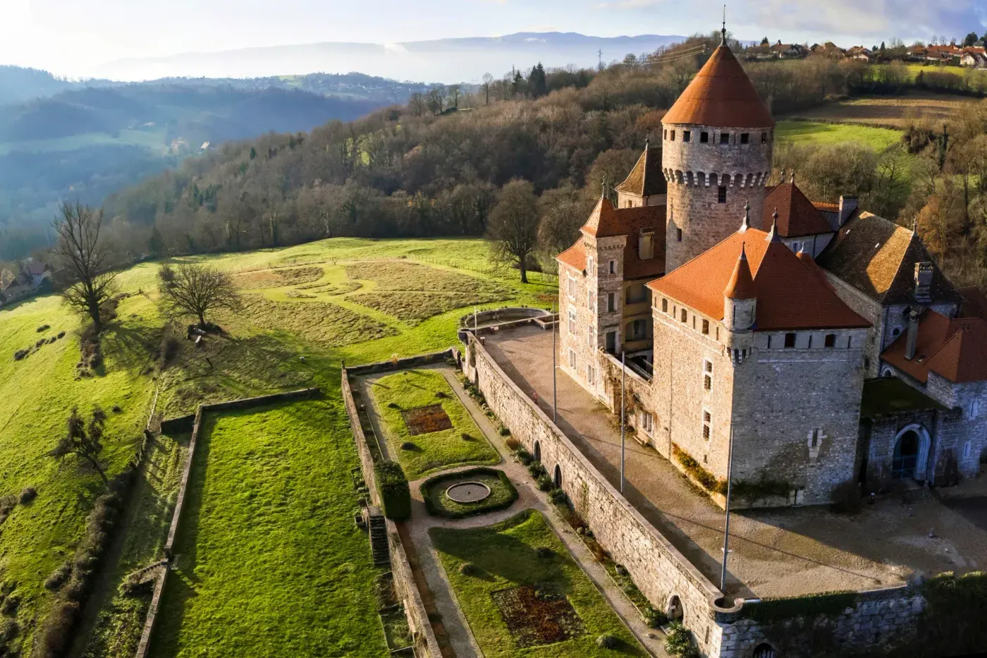 Visit Chateau de Montrottier (Optional)
