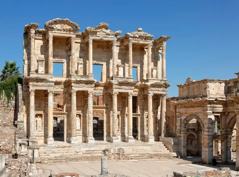 The ancient city of Ephesus near Selçuk